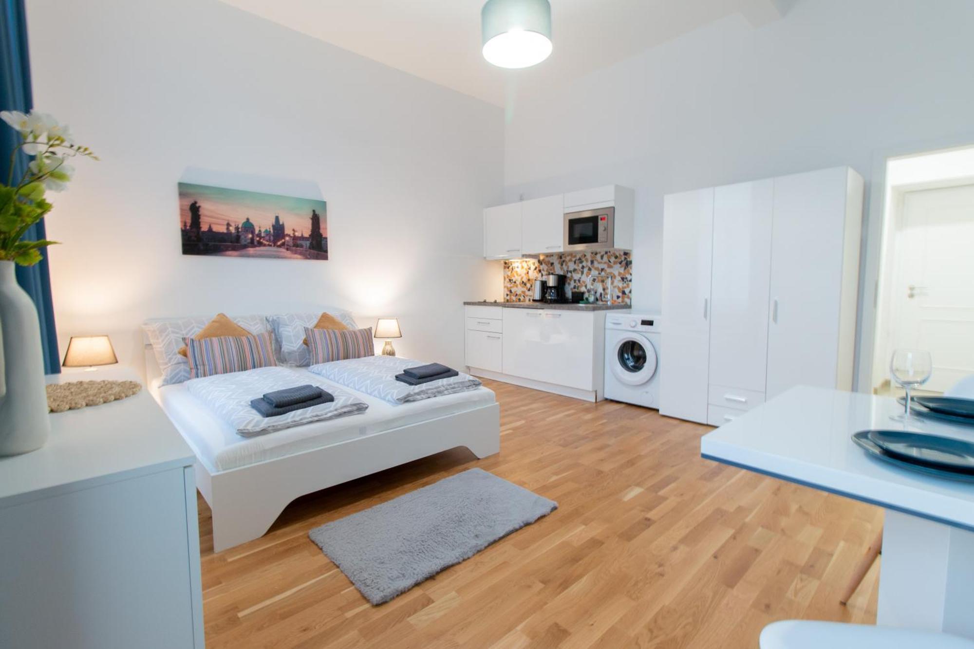 Washingtonova Cr Apartments Prag Dış mekan fotoğraf